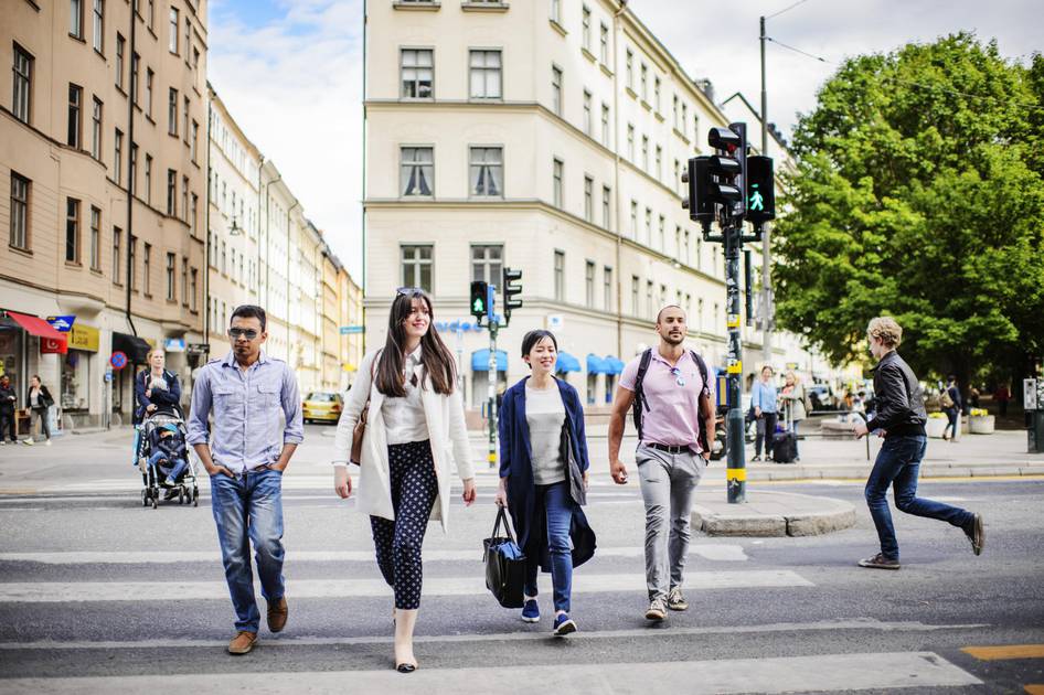 Met De Trein Naar Stockholm Van