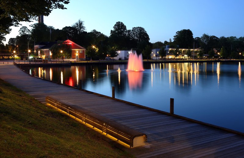 De stad Växjö