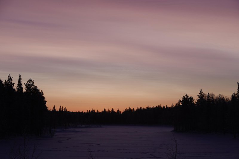 Winter sky