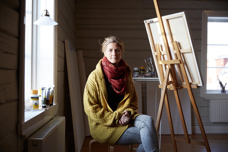 Luleå-based artist Annica Waara