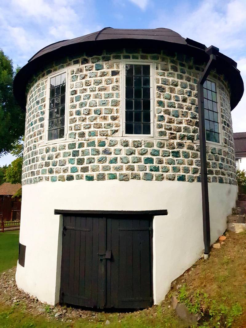 Slag stone tower, Engelsbergs bruk