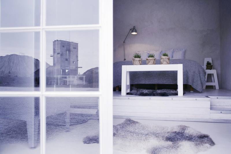 Hotel room at Fabriken Furillen, Gotland